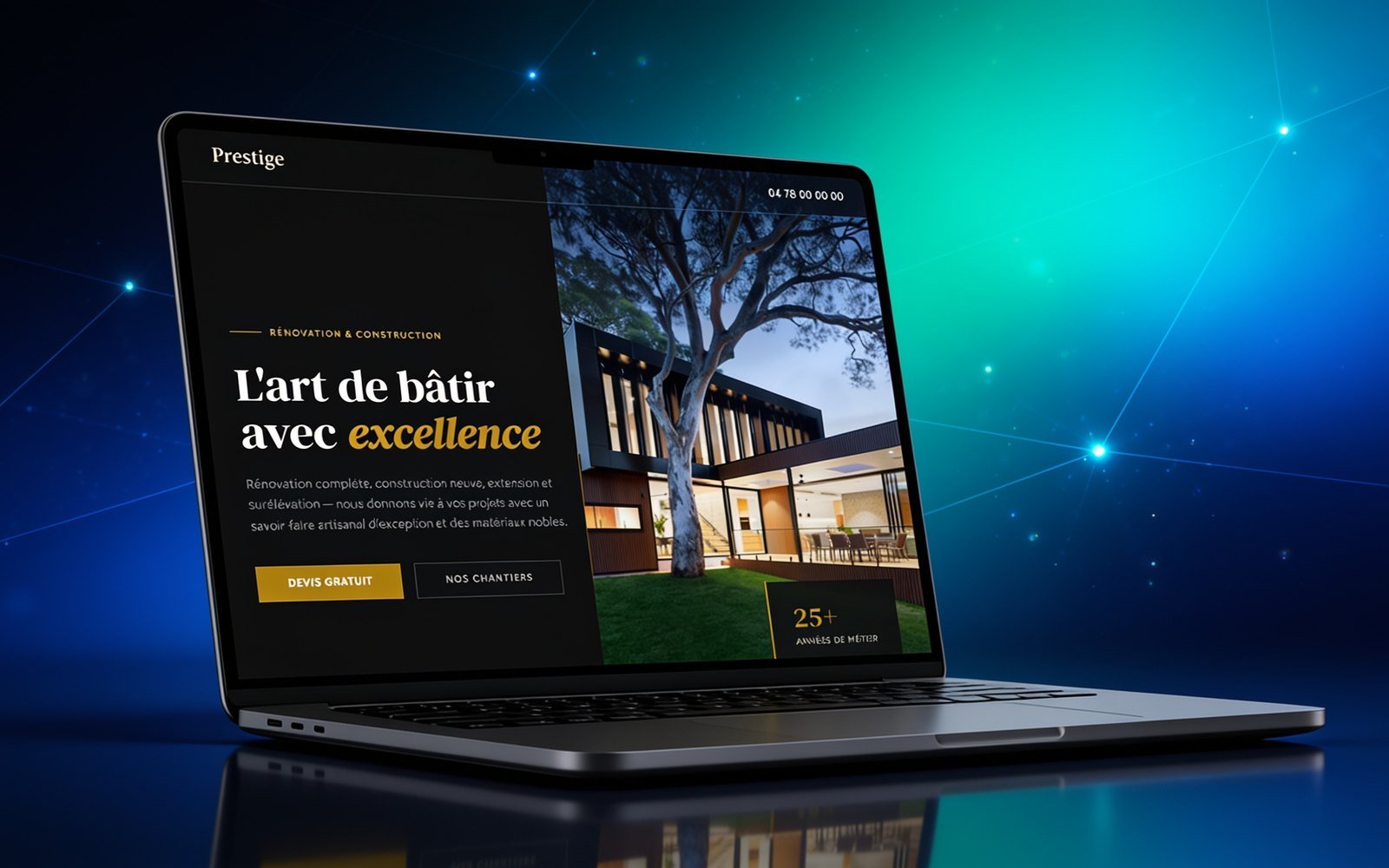 Création de site web — Webily agence