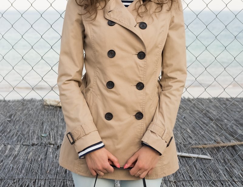Trench déperlant