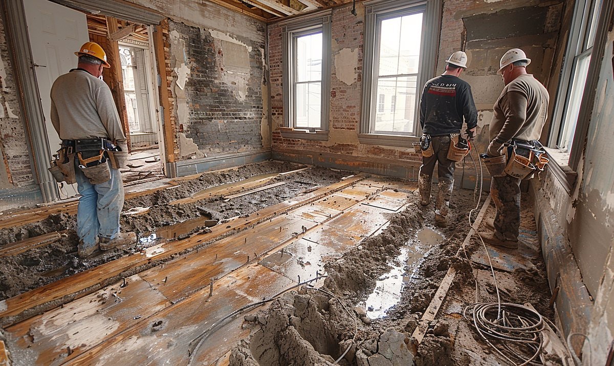 Chantier rénovation
