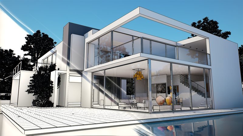 Maison architecturale