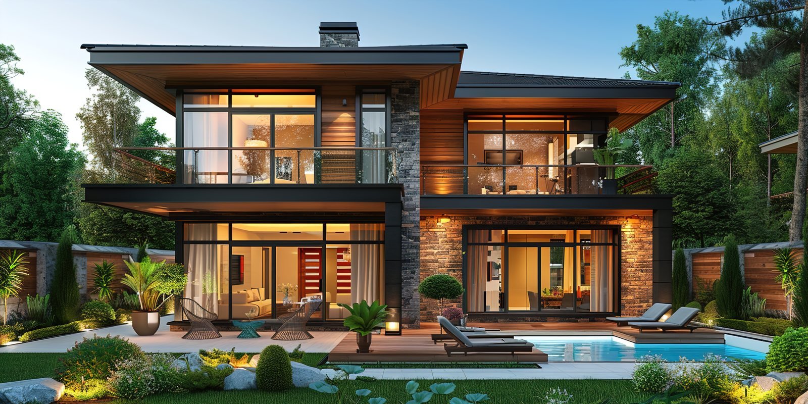 Belle maison moderne